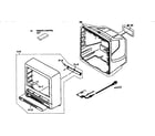 Zenith SRV1320S cabinet parts diagram