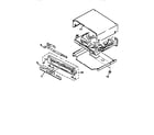 Sony CDP-CE305 cabinet parts diagram