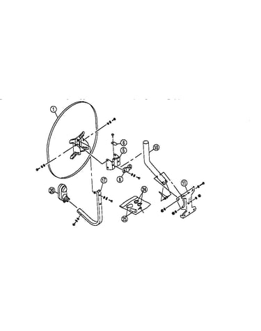 Sat antenna san 18s1