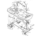 Craftsman 502256220 mower housing suspension diagram