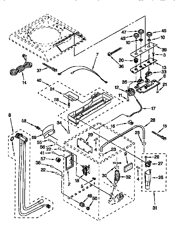 Controls and rear panel