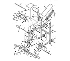Weider WEBE14060 unit parts diagram