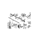 Craftsman 358798471 drive shaft and cutter head diagram