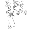 Craftsman 917251523 steering assembly diagram