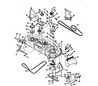 Craftsman 917251523 mower deck diagram