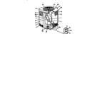 York H1DB030A06A functional replacement parts diagram