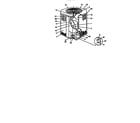 York H1DB036A06A functional replacement parts diagram