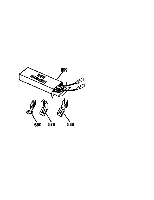 WIRE HARNESS AND COMPONENTS