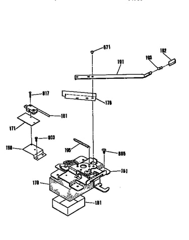 Door lock section