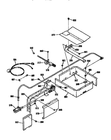 Burner section