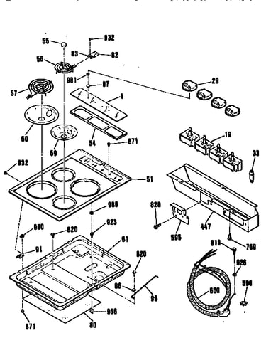 Main top section