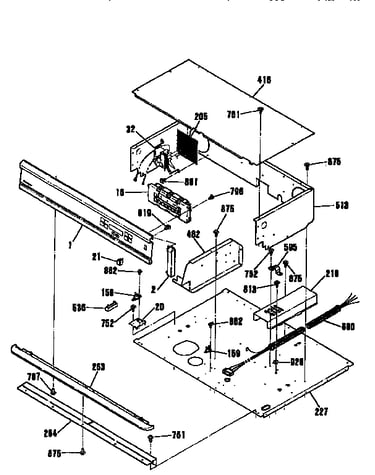 Control panel section