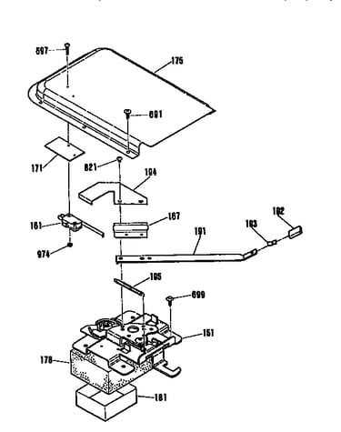 Door lock section