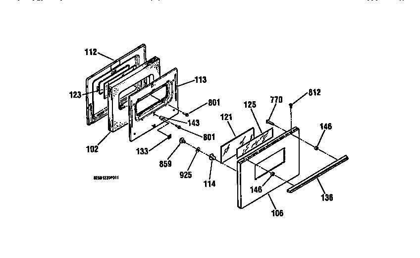 Door section