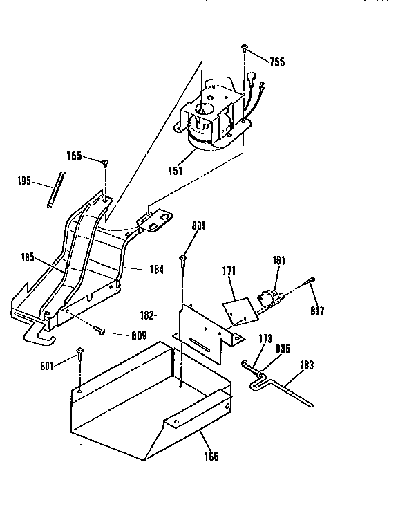 Door lock section