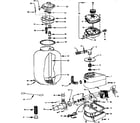 Sears 16741021 replacement parts diagram