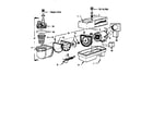 Sears 167FS639-6 pump body assembly diagram