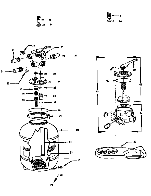 SWIMMING POOL FILTER