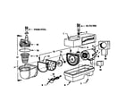 Sears 16741024 pump body assembly diagram