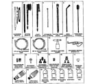 Craftsman 580742651 accessories and attachments diagram
