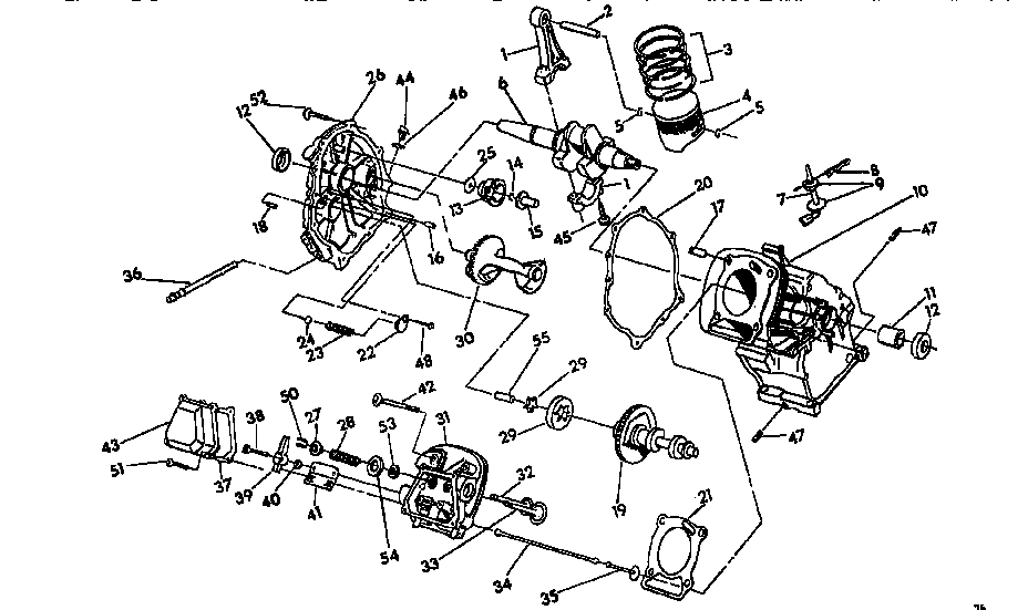 Crankcase assembly