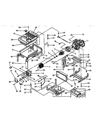 Stator and cradle assembly