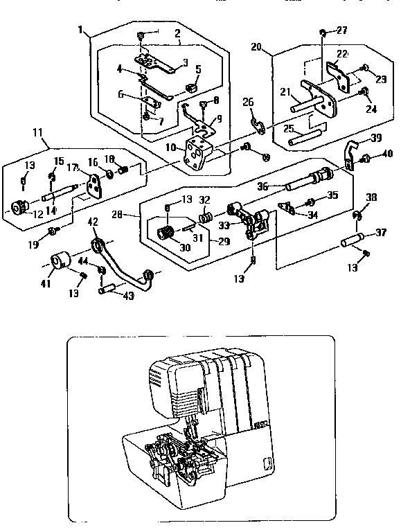 KNIFE CONNECTING ROD