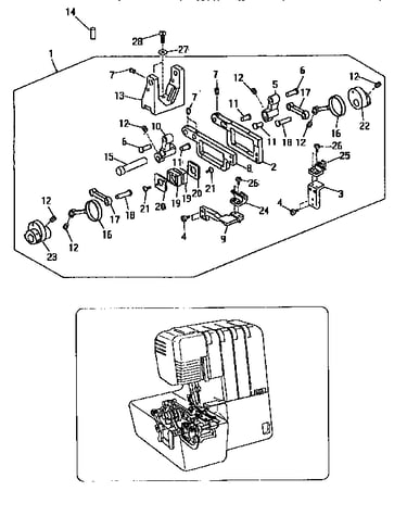 Main feed drive