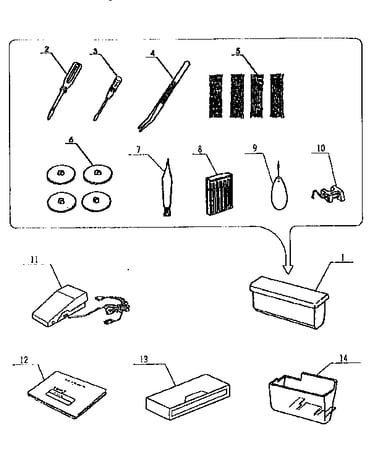 Attachment parts