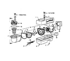 Sears 167FS620-6 pump body assembly diagram