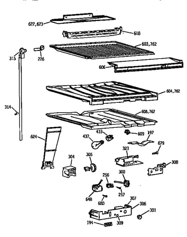Compartment separator