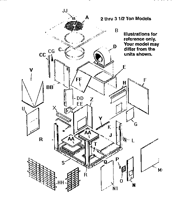 Non-functional replacement parts