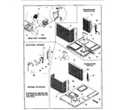 ICP PAAA36N1K4 functional replacement parts diagram