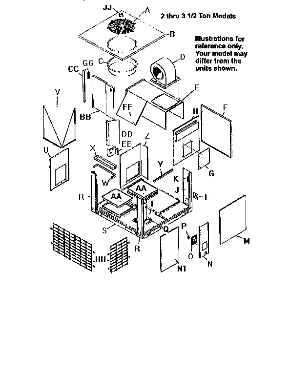 Non-functional replacement parts