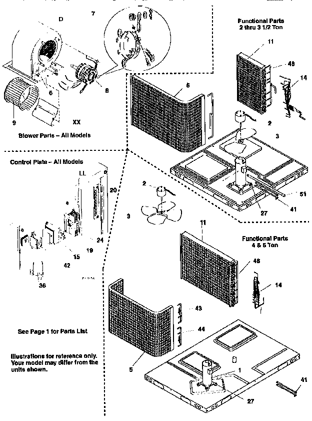 Functional replacement parts