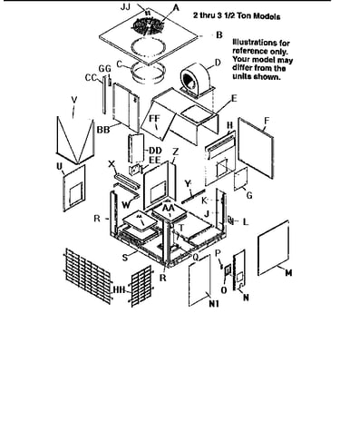 Non-functional replacement parts