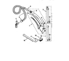 Kenmore 11626011690C hose and attachments diagram