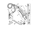 Kenmore 11626112690C hose and attachment diagram