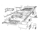 Craftsman 113298844 table saw assembly diagram