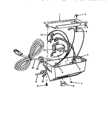 On-off power outlet