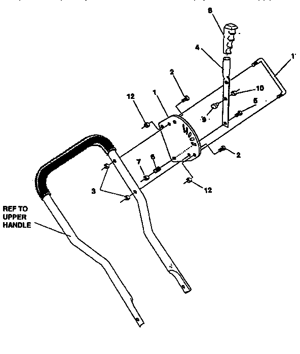 Depth adjust handle assembly