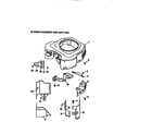 Craftsman 917251572 engine cv25s-69511 (71,501) diagram