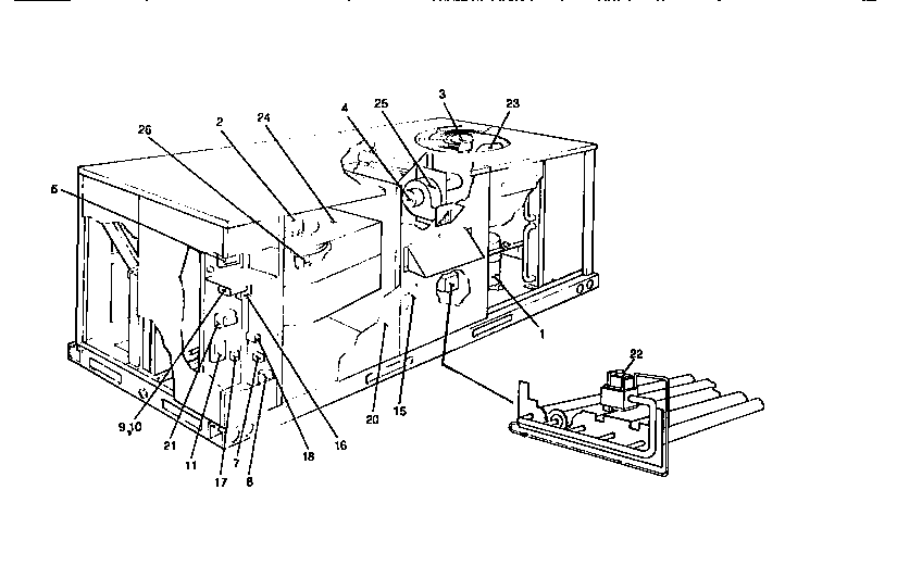 Single package cooling unit