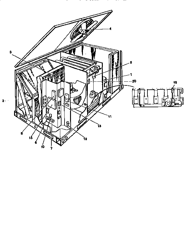 Single package air conditioner