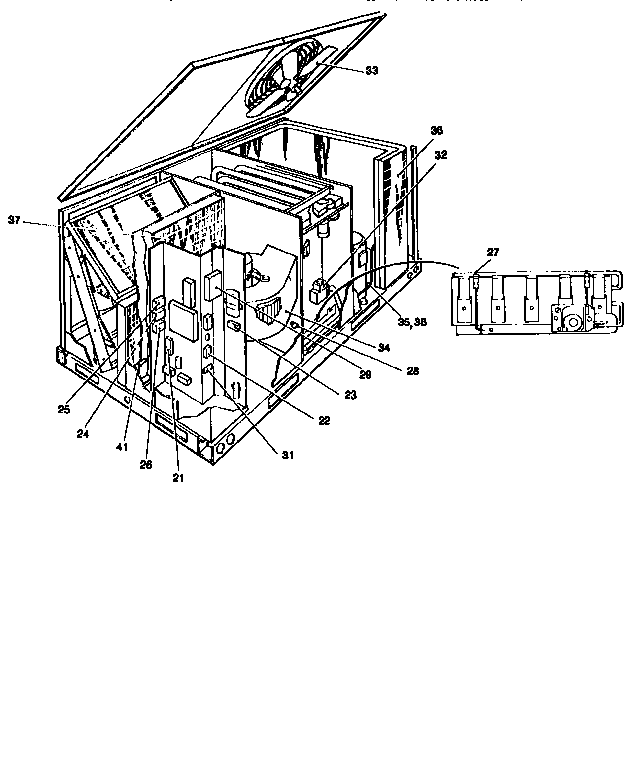 Single package air conditioner