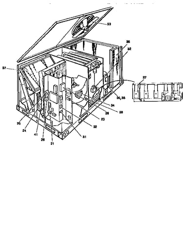 Single package air conditioner