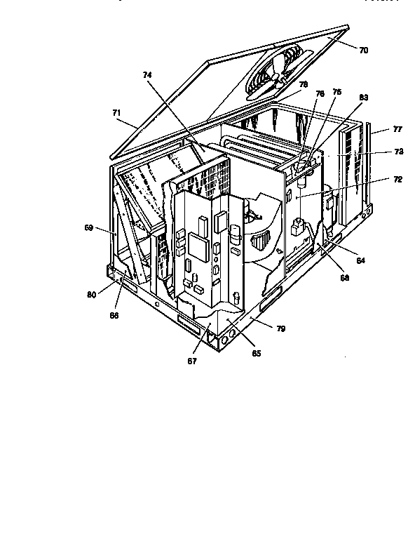 Single package air conditioner