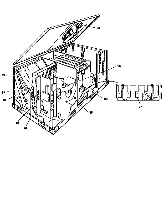 Single package air conditioner