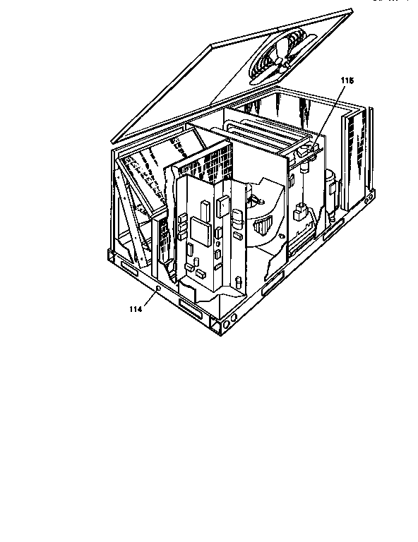 Single package air conditioner