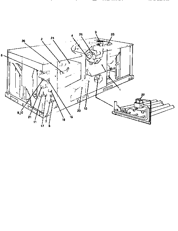 Single package cooling unit